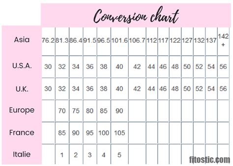 french clothes size chart